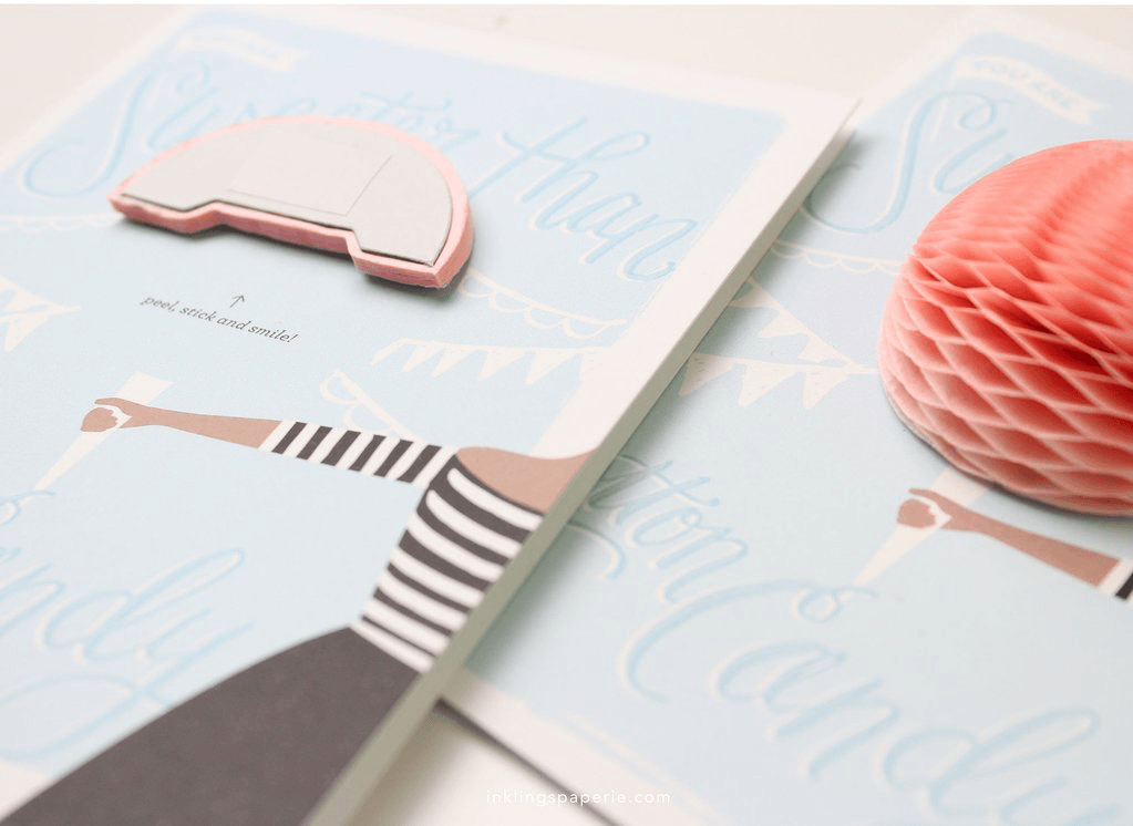 Cotton Candy Pop-up Card Card Johnathan Michael's Boutique 