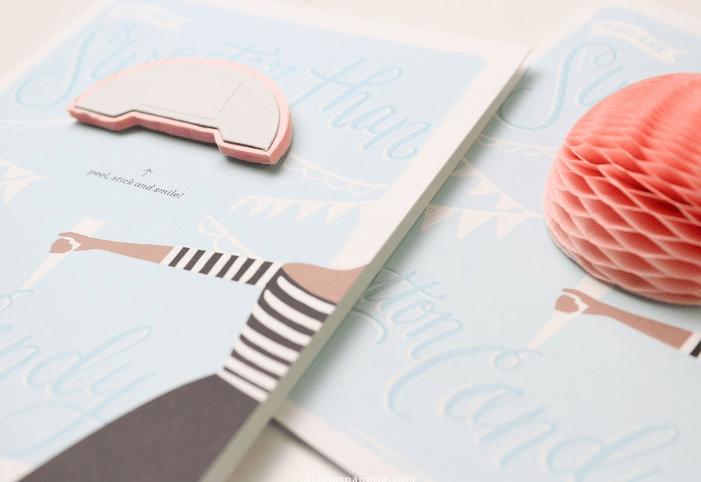 Cotton Candy Pop-up Card Card Johnathan Michael's Boutique 