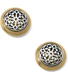 Ferrara Two Tone Post Earrings JA5802 Earrings Brighton 