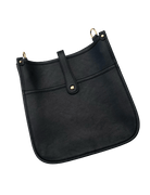 Vegan Bucket Handbag Apparel & accessories Johnathan Michael's Boutique Black 