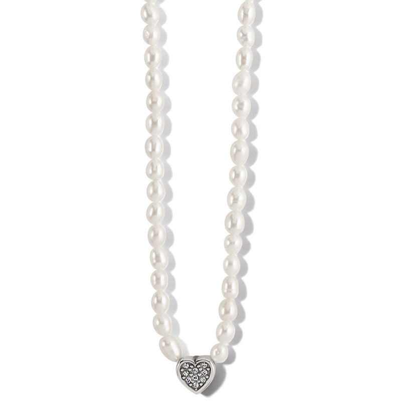 Meridian Zenith Heart Pearl Necklace - JM7292