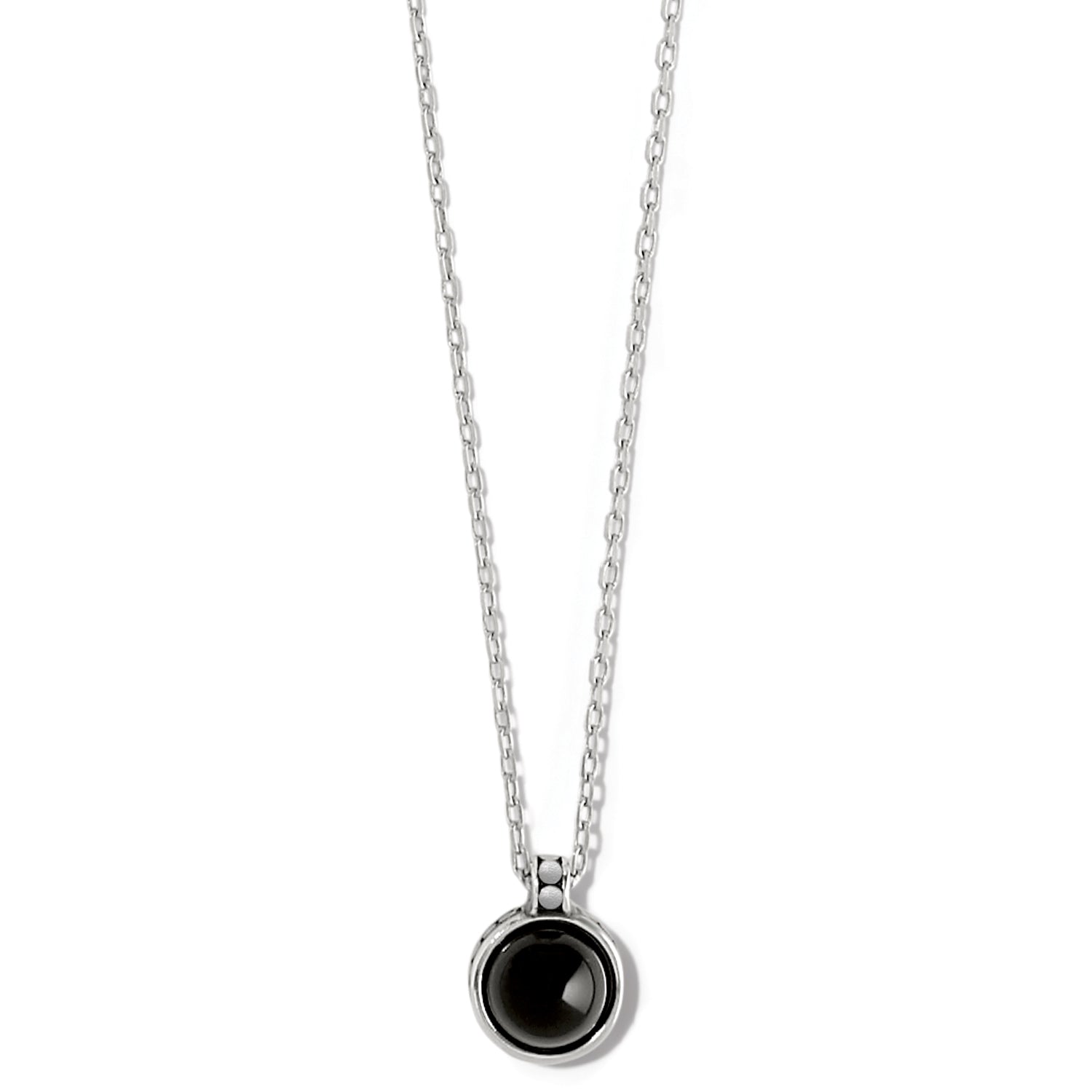 Pebble Dot Onyx Short Necklace - JM7299 – Johnathan Michael's Boutique