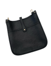 Vegan Bucket Handbag Apparel & accessories Johnathan Michael's Boutique Black 