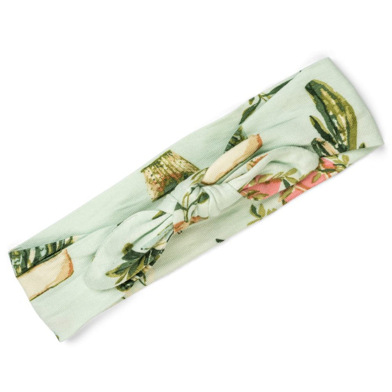 Potted Plants Bamboo Knotted Headband