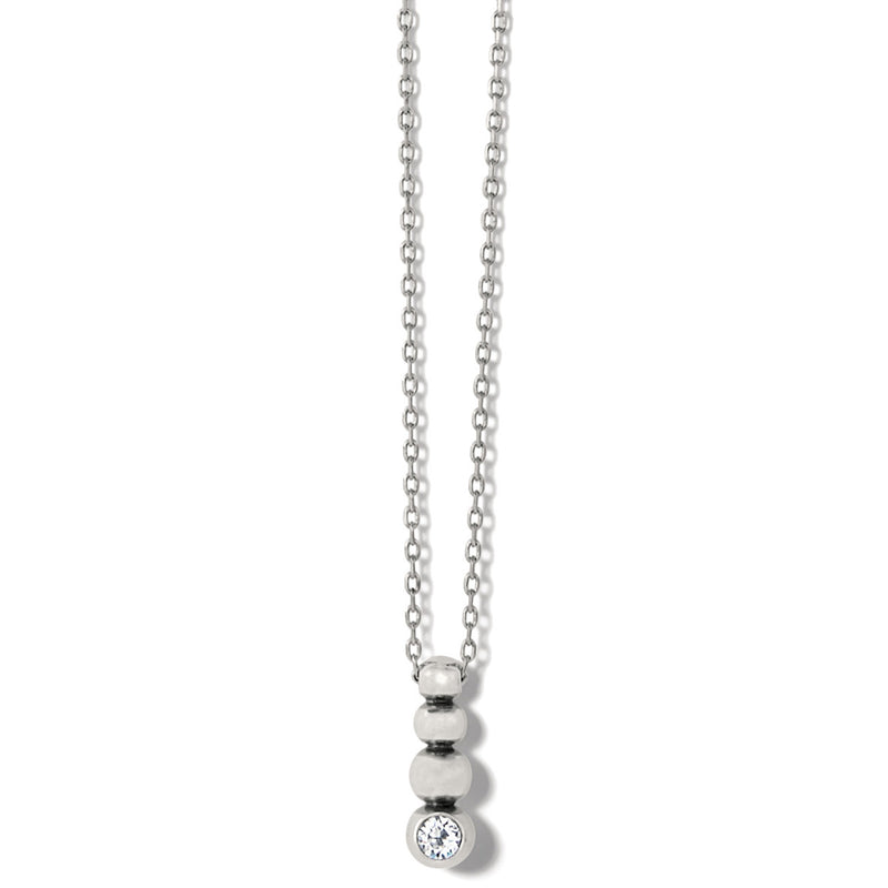 Twinkle Granulation Reversible Drop Necklace - JM7362