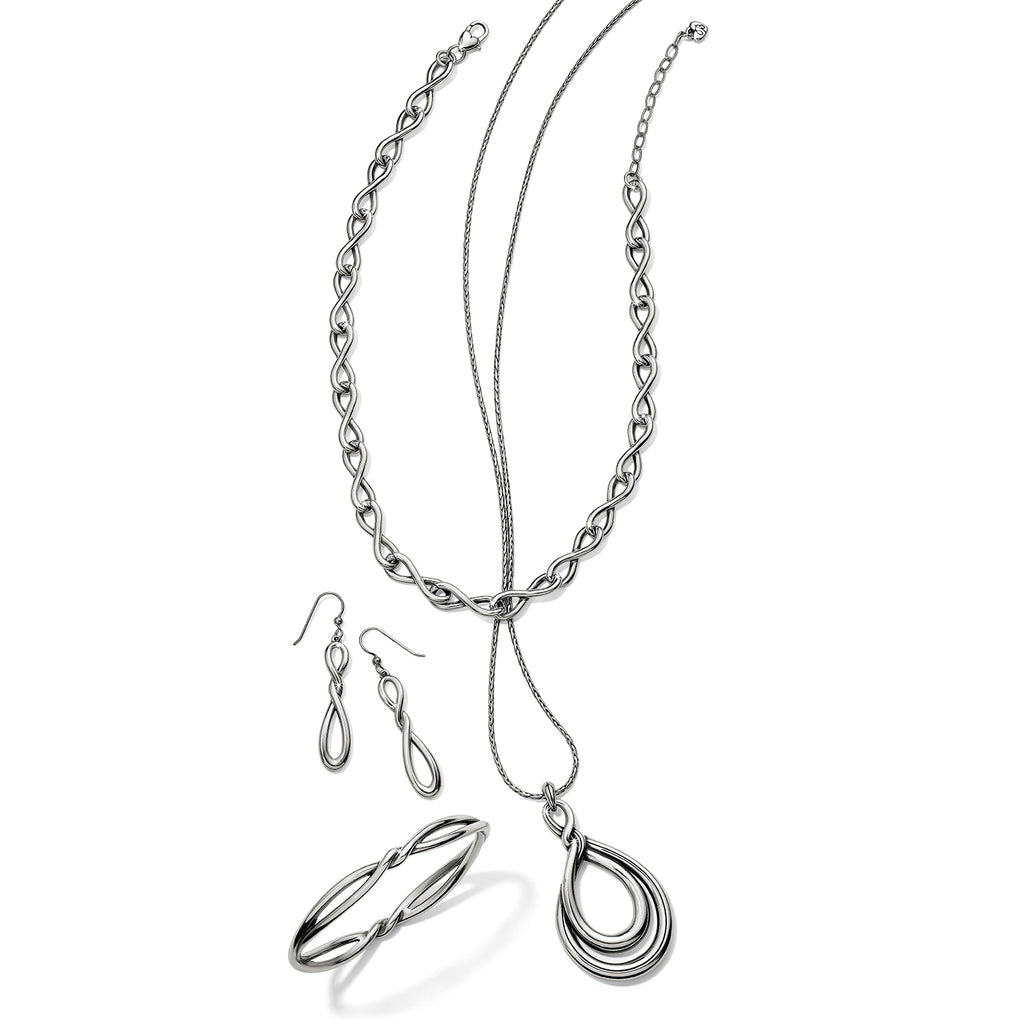 Interlok Twist French Wire Earrings - JA9130