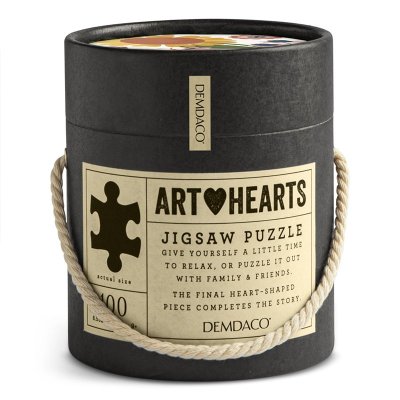 Always My Sister Art Heart Puzzle