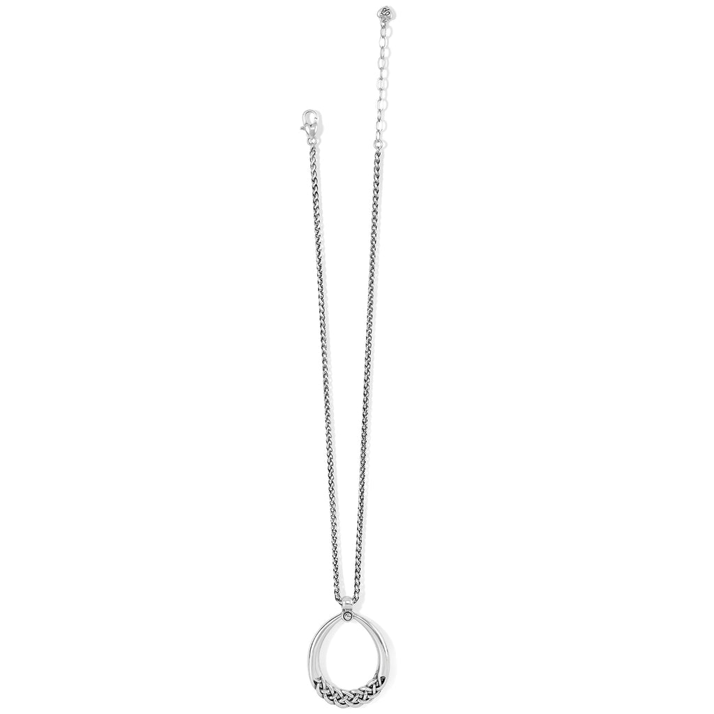 Interlok Braid Drop Necklace - JM6730