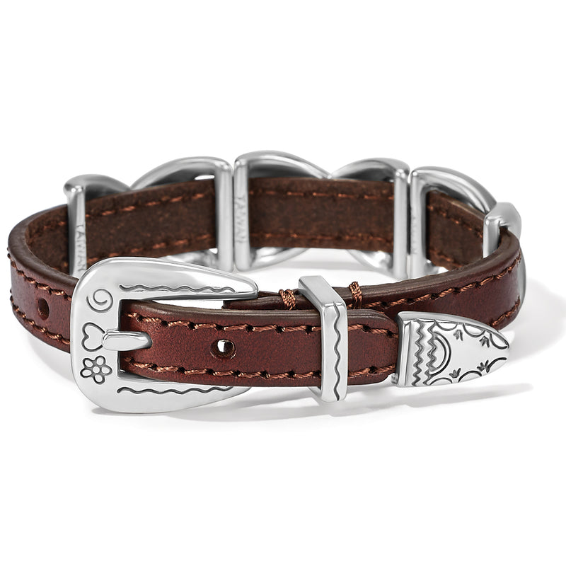 Kriss Kross Etched Bandit Bracelet - 07903B