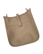 Vegan Bucket Handbag Apparel & accessories Johnathan Michael's Boutique Beige 