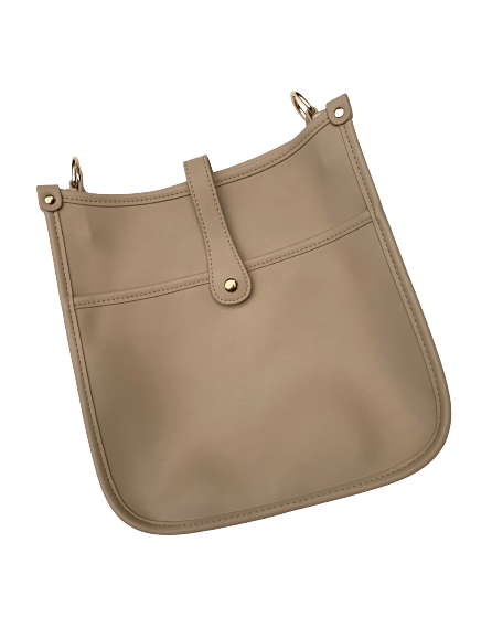 Vegan Bucket Handbag Apparel & accessories Johnathan Michael's Boutique Beige 