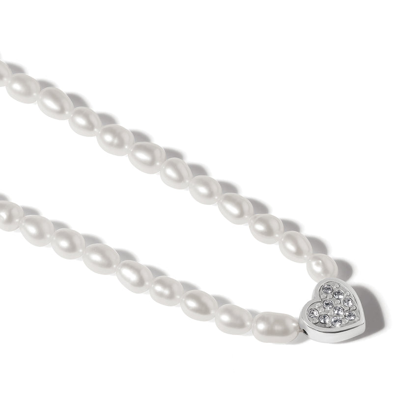 Meridian Zenith Heart Pearl Necklace - JM7292