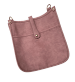 Vegan Vintage Bucket Handbag Backpack Johnathan Michael's Boutique Vintage Pink 